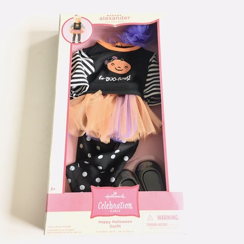 Madame Alexander Happy Halloween Outfit passt 18 in Puppen