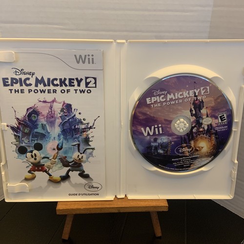 Epic Mickey 1 &2 Power Of Two Paint Brush Controller CIB testato e funzionante foto - Foto 4 di 8