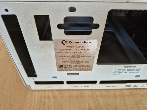 ✅ Gehäuse Commodore Amiga 2000 ⭐ guter Zustand ⭐ schneller Versand ⚡️ - Bild 10 von 10