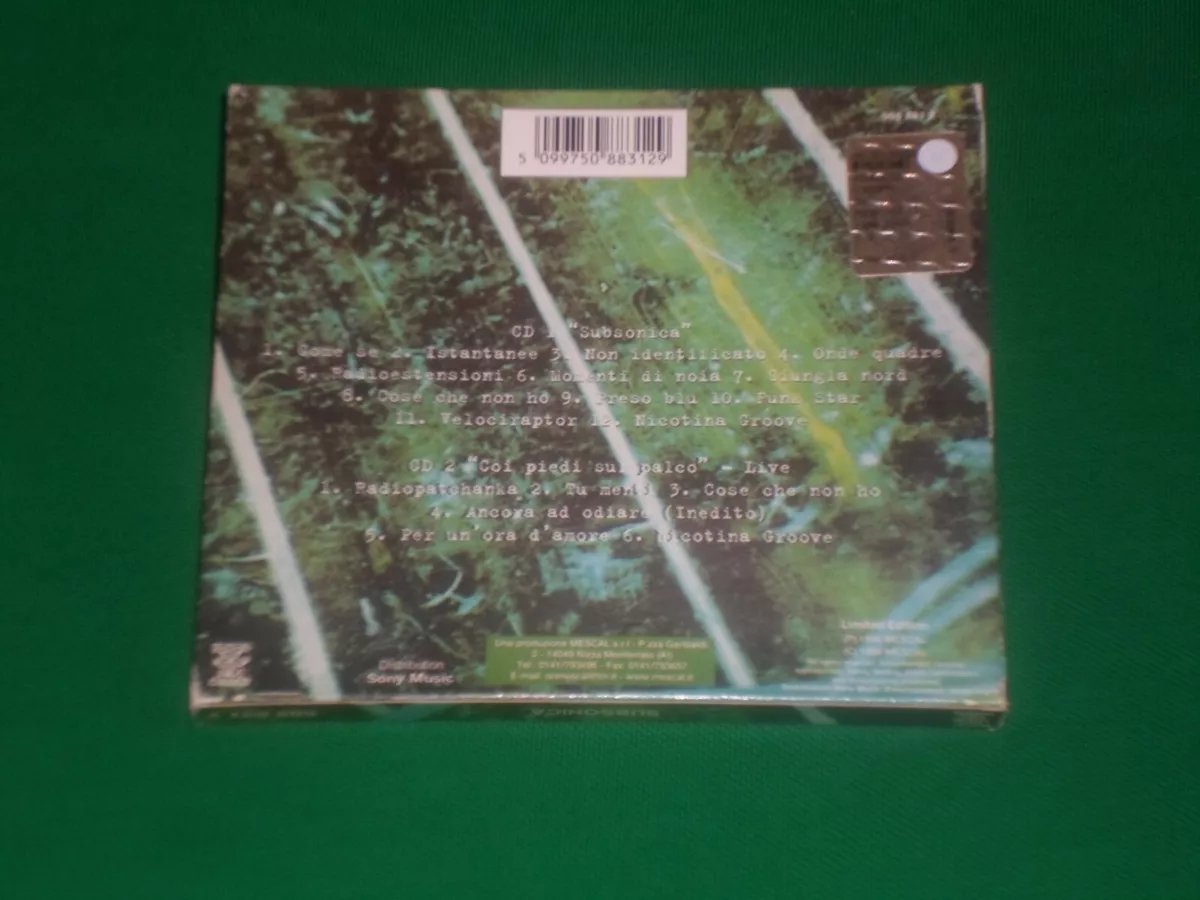 Subsonica ‎– Subsonica 2 × CD, Album, Limited Edition)