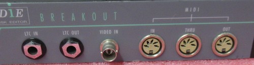 Sadie Disk Editor Breakout Box Version 3 1U Rackmount X-ACT Studio AV Broadcast - Picture 6 of 11