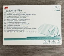 3M 1626 Tegaderm Transparent Film Dressing 4 in. x 4¾ in. (50 Pcs)