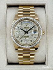 2024 Rolex Day-Date 40mm 228348RBR Diamond Paved Dial
