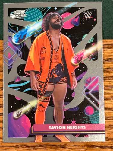 G'Angelo Hancock – 2026 Topps Cosmic Chrome WWE · Base #170 Tavion Heights