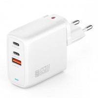4smarts 544065 LadegeräT Gan Flex 65W USB-C USB-A Weiß