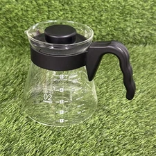 Hario Glass Microwave Coffee Server 02 600ml with Handle - Japan Japanese
