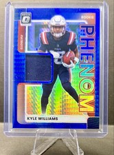 2025 Panini Donruss Optic - Rookie Phenoms Kyle Williams #RPBH-KWS Blue Hyper...