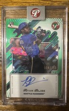 2025 Topps Pristine - Autographs Ryan Bliss #PA-RB Green Pristine Pulsar...