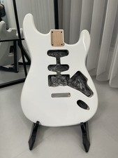 Guitar Body | Gloss White Alder WoodHumbucker-Single-Single  HSS pickup routing