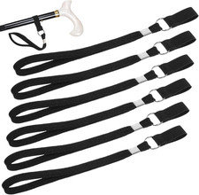 6 Pack Walking Cane Wrist Strap Replacement, Anti-Slip Elastic Trekking Pole Han