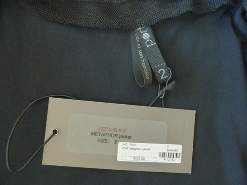 Chaqueta PORTO SF Lagenlook Negra METÁFORA Cuello Chal Abierta Asym Cocoon 2 M $265 - Imagen 8 de 18