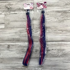 2 My Little Pony Twilight Sparkle 20" Tail Cosplay Costume Accessory - Blue Pink