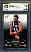 2010 Select PREMIER SERIES ROOKIE CARD Steele Sidebottom Graded CGA 10
