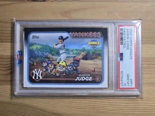 2024 Topps Update Series - Paw Patrol Aaron Judge Aaron Judge #PP-1 PSA 10
