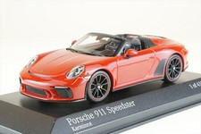 Minichamps 1/43 Porsche 911 991 Speedster 2019 Dark Red Metallic Diecast 4100611