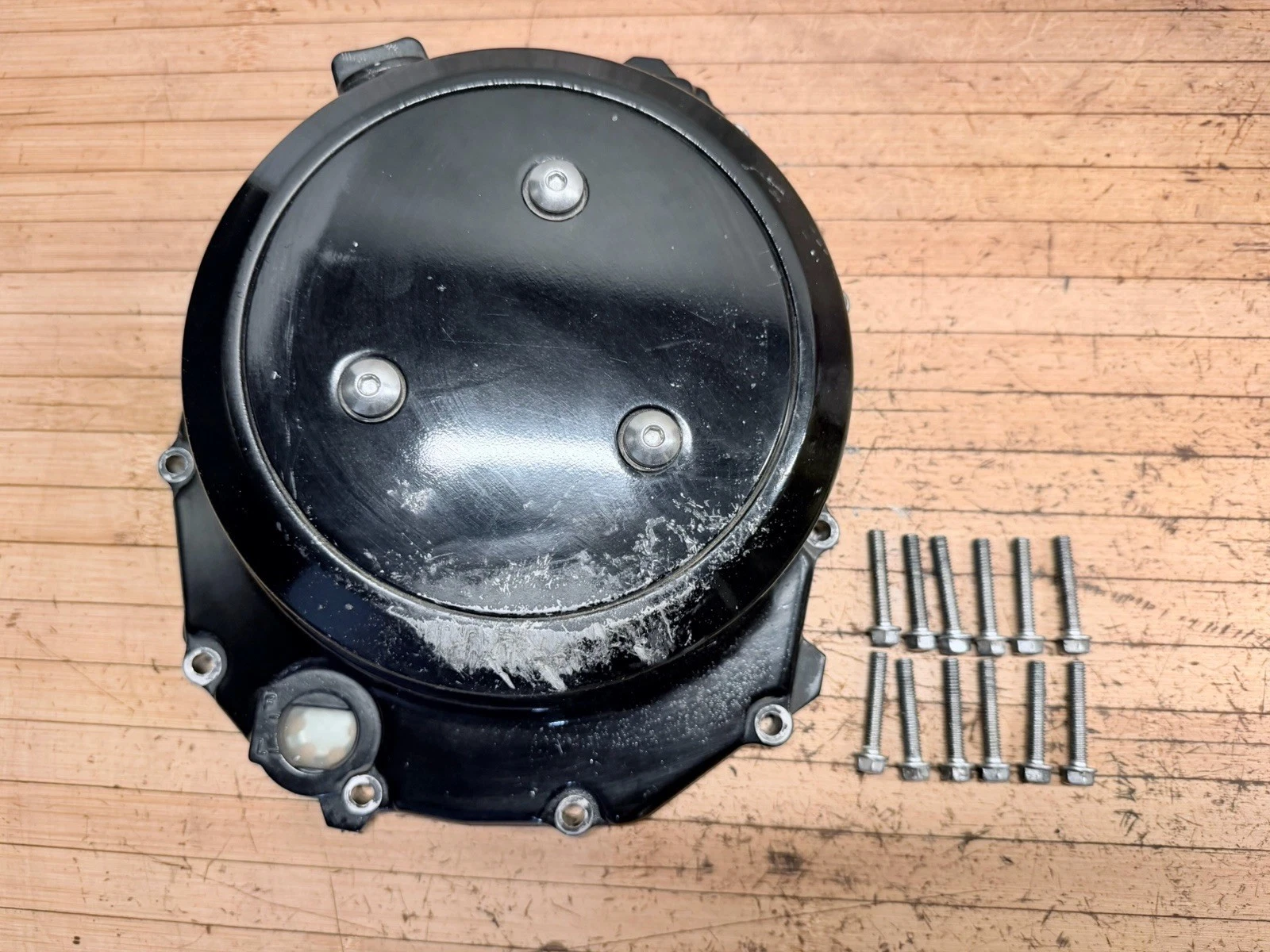 SUZUKI HAYABUSA 1999 - 2007 CLUTCH COVER WITH CLUTCH OUTER COVER OEM 11340-24F01