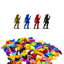 Pirate Girl Figures for Board Games - Board Game Accessory Pieces Upgrade Meeple