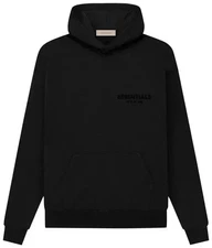 New -FW 22 FEAR OF GOD ESSENTIALS HOODIE Stretch Limo/Black XS SIZE