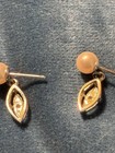14k White Gold Diamond Dangle Earrings — photo 9