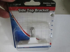 Boater Sports 55160 White High Impact Nylon Boat Side Top Bracket