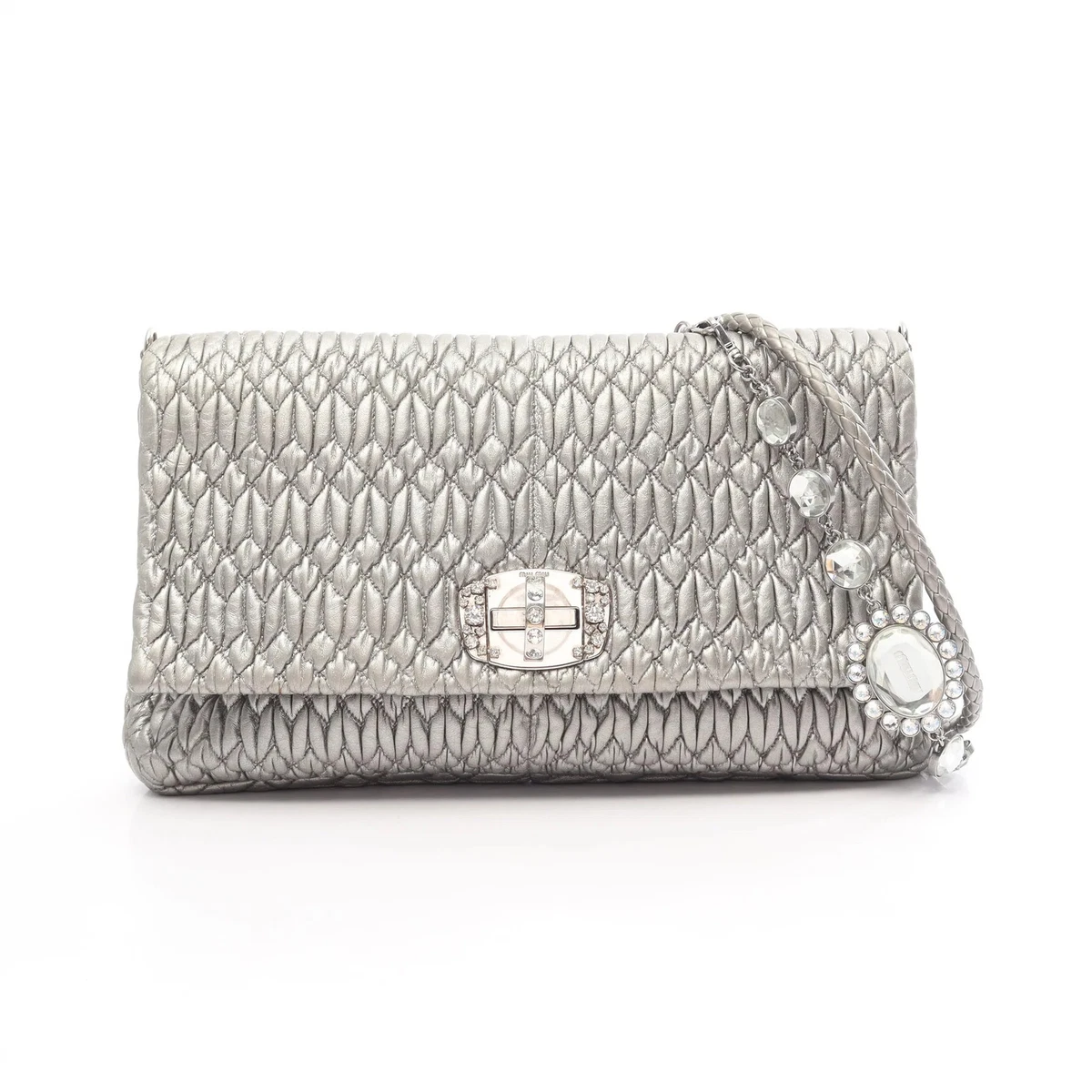 Miu Miu Silver Bags & Handbags for Women for sale | eBay
