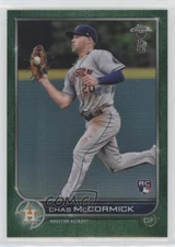 2022 Chrome Ben Baller Edition Green Refractor /99 Chas McCormick #43 Rookie RC
