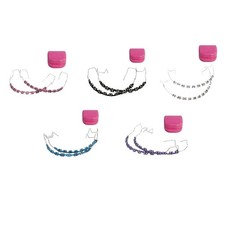 Temporary Dental Decoration Colorful Comfortable with Storage Box Braces