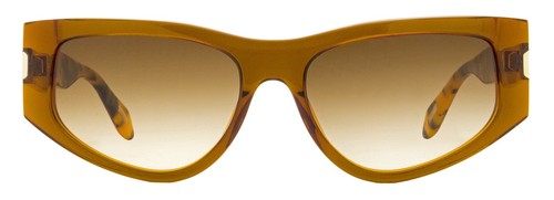 Gafas de sol Just Cavalli cuadradas ojo de gato SJC034 06X5 marrón/habana 55 mm - Imagen 2 de 3