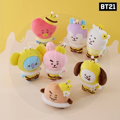 BTS BT21 Official Goods MEDIUM PLUSH HONEY BEE + Tracking Number