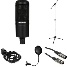 Audio-Technica AT2020 Microphone Package