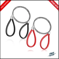 Stainless Steel Cable Saw, Metal Wire Saw Hand Pocket String Emergency Survival 