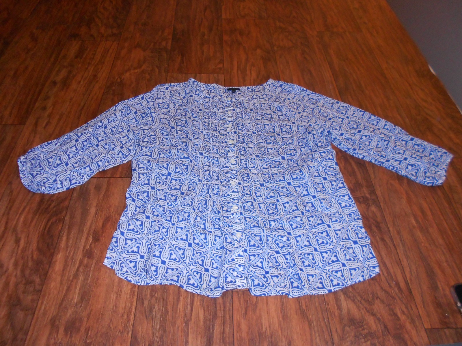 Talbots womens blouse shirt size M medium