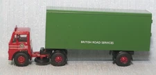 B-T MODELS DA67 1:76 LEYLAND BEAVER ARTIC BOX LORRY BRS ARGYLL BOXED