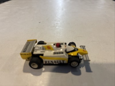 Vintage Tyco Renault/Elf Indy #15 White/Yellow Ho Slot Car Complete NM