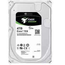 90%NEW Seagate Exos 4TB 7.2K 6GB 3.5" SATA Hard Drive ST4000NM000A