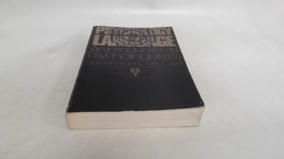 			Psychology and Language: Introduction to Psycholinguistics, Clark		