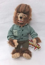 Universal Studios Monsters Wolfman Plush 1999 Stuffins 9" NWT