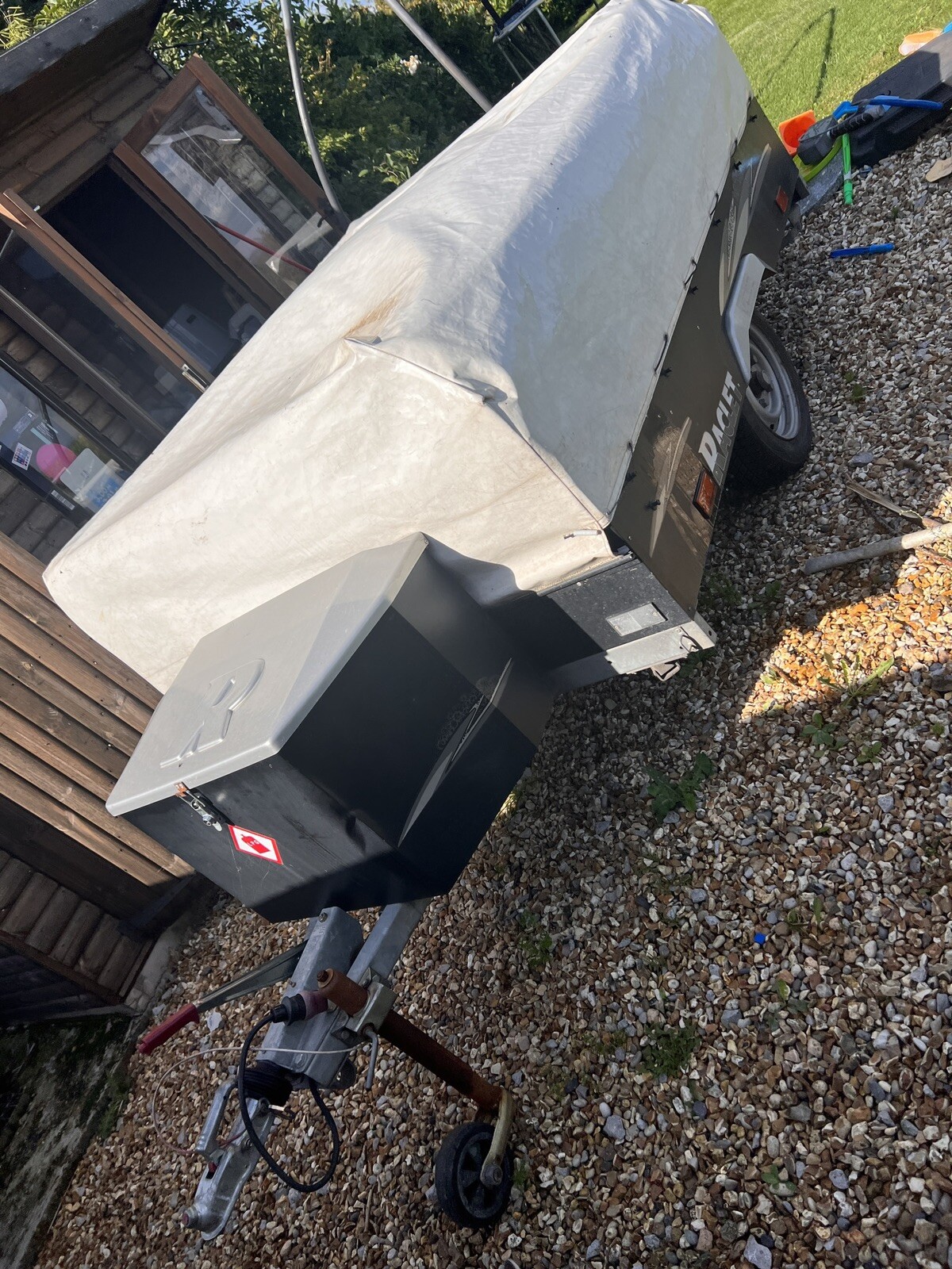 Raclet Quickstop SE trailer tent, folding camper 2010 With Awning And
