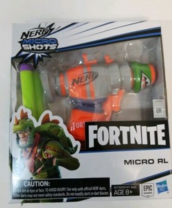NERF FORTNITE MICROSHOTS Rex RL Single Shot Blaster w 02 Darts NEW 630509838042 | eBay