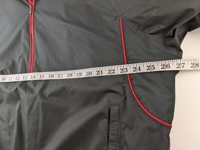 Veste de golf Footjoy pour homme, doublée et zippée, grise