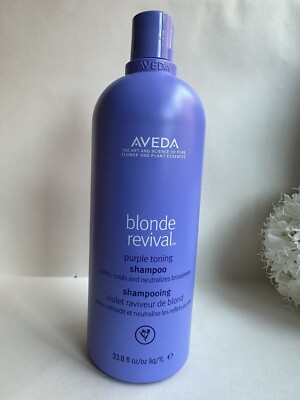 Aveda Blonde Revival Purple Toning Shampoo Pro Size 1 L/33.8oz Brand New