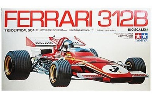 TAMIYA 1/12 FERRARI 312B BIG SCALE SERIES Model Car NO.7 TAMIYA 1/12 FERRARI 312B BIG SCALE SERIES Model Car NO.7