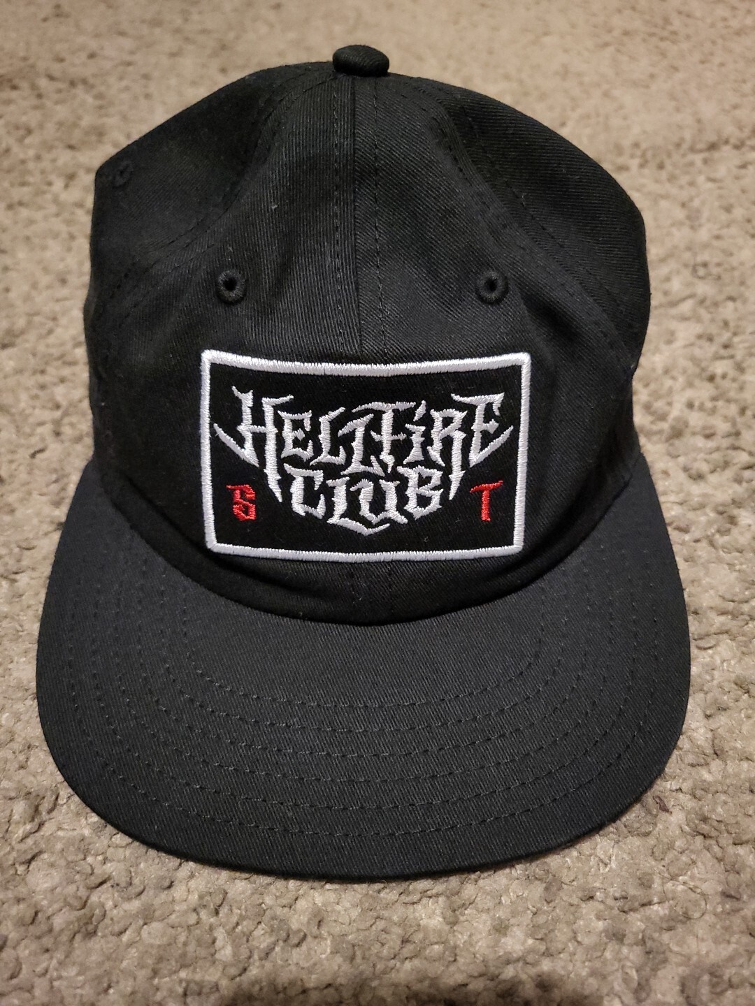 STRANGER THINGS HELLFIRE CLUB BASEBALL CAP - image 1