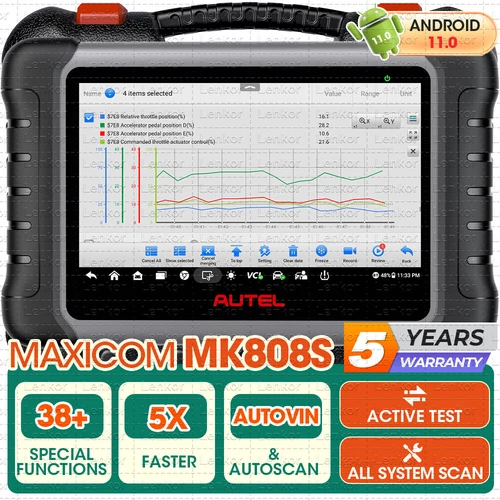 Autel Maxicom Mk908 Pro Ii Automotive Diagnostic Scanner 2026 Autel MaxiCOM MK808S PRO MX808S Bidirectional Car Diagnostic Scanner Tool