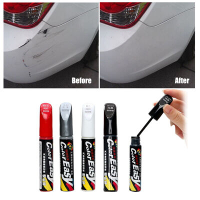 For Car Pen DIY Auto Paint Repair Brush Touch Up Scratch Remover 4-Color USA