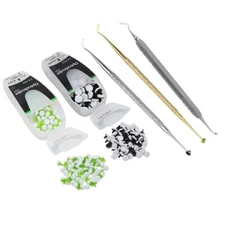 Composite Resin Foam Pads Handle Spatula OptraSculpt Veneer Molding Tools