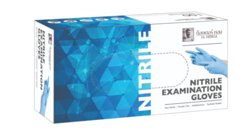 "GUANTES DE EXAMEN DE NITRILO AZULES, SIN POLVO, NO TÓXICOS, 1 CAJA 100 PIEZAS, TALLA ""M"" - Imagen 6 de 10