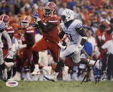 Lamical Perine Signed Autographed Florida Gators 8x10 Photo Champs Psa/Dna