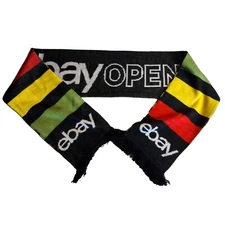 New Ebay Open 2023 Ruffneck Colorful Checker Pattern Scarf Community Accessory