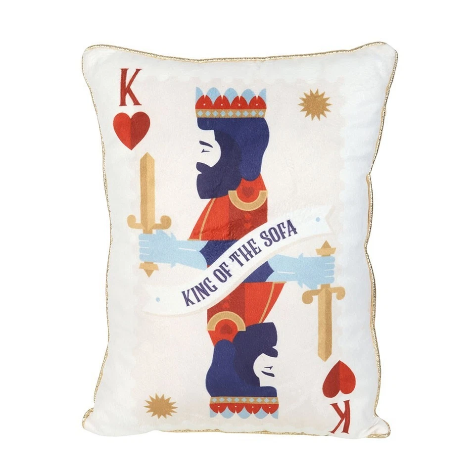 King of the Sofa Playing Card Shaped Seat Cushion - Image 2 of 4